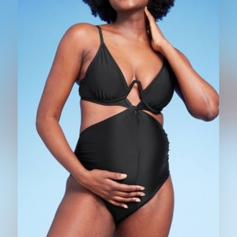 🖤One Piece Maternity Swimsuit - Isabel Maternity